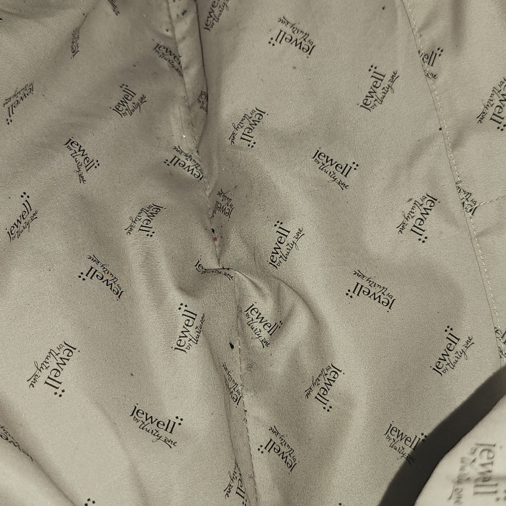 Thirty-one Jewel Dark Gray Leather Hobo Bag - Picture 11 of 12